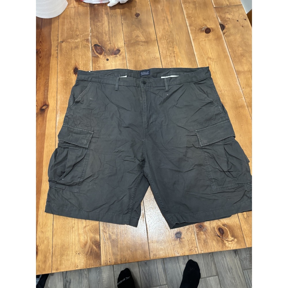Levi's Men's‎ W42 Dark Gray Cargo Shorts Button Fly Outdoor Casual